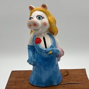 Miss Piggy Vintage Sigma Piggy Bank